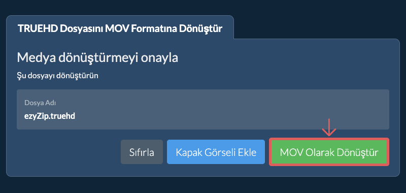 MOV Olarak Dönüştür MOV Olarak Dönüştür