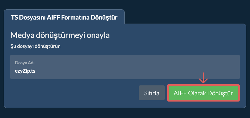 AIFF Olarak Dönüştür AIFF Olarak Dönüştür