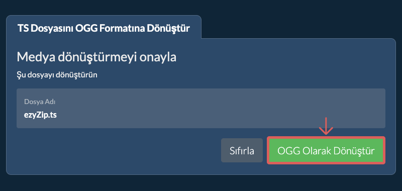 OGG Olarak Dönüştür