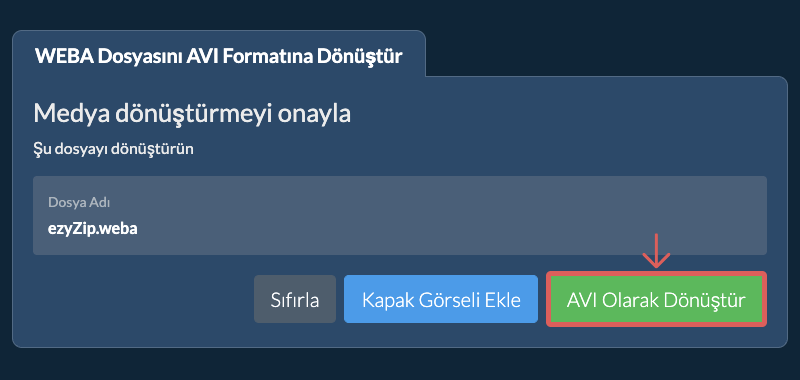 AVI Olarak Dönüştür AVI Olarak Dönüştür