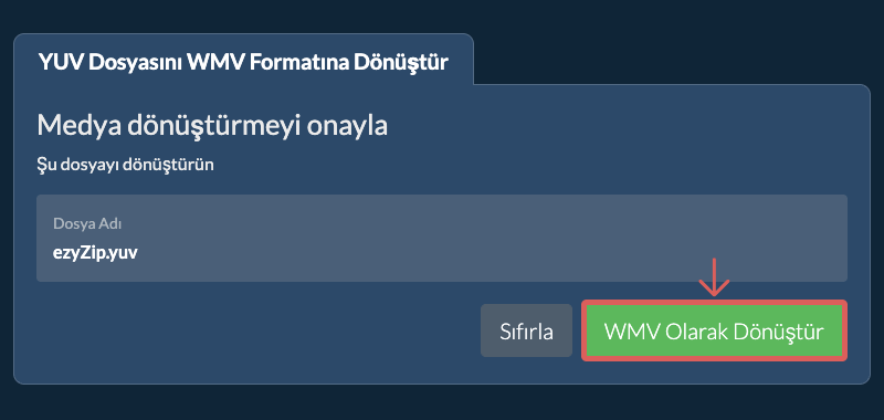 WMV Olarak Dönüştür