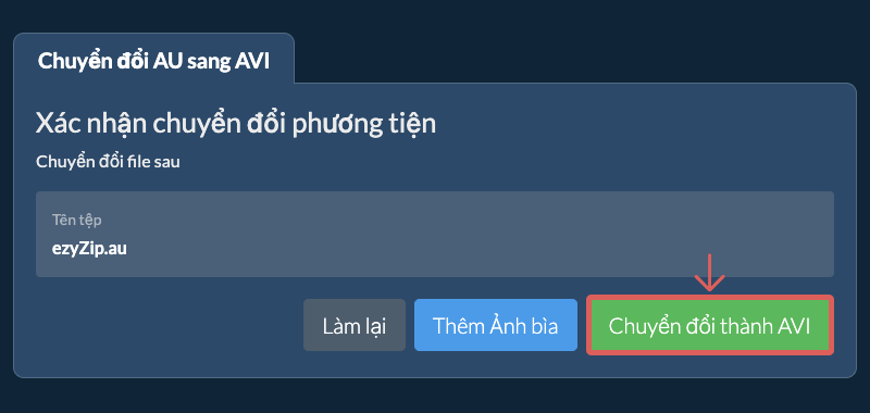 Chuyển đổi thành AVI Chuyển đổi thành AVI
