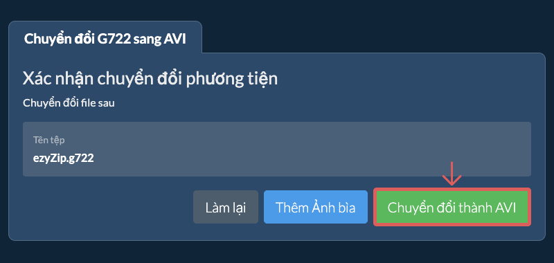 Chuyển đổi thành AVI Chuyển đổi thành AVI
