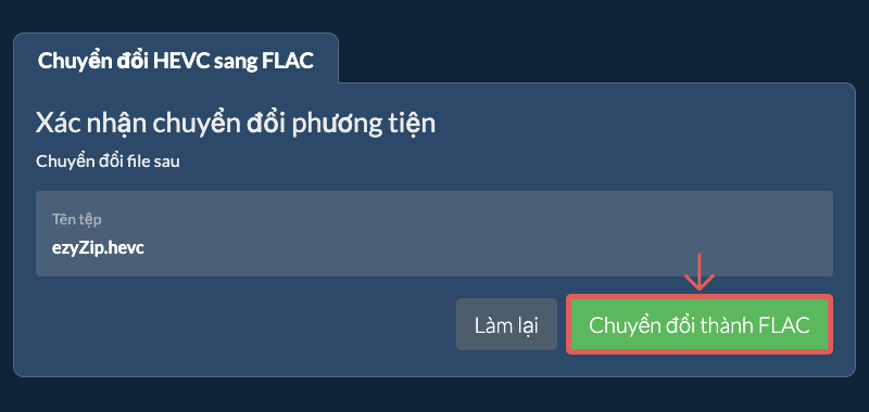 Chuyển đổi thành FLAC Chuyển đổi thành FLAC