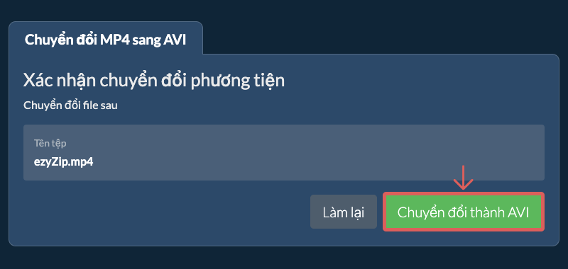 Chuyển đổi thành AVI Chuyển đổi thành AVI