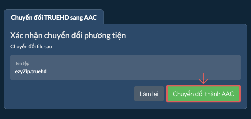 Chuyển đổi thành AAC
