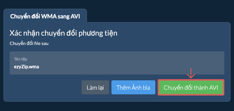 Chuyển đổi thành AVI Chuyển đổi thành AVI