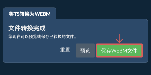 转换为WEBM文件