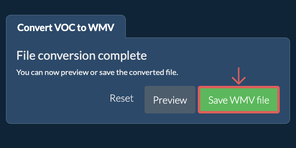 Convert to WMV