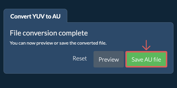 Convert to AU