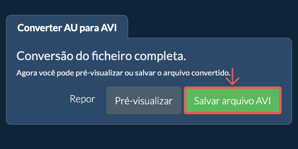 Converter em AVI