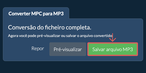 Converter em MP3