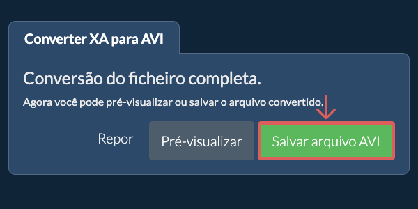 Converter em AVI