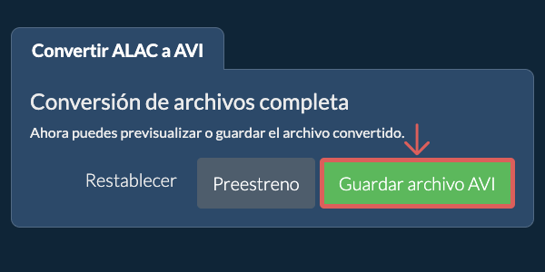 Convertir a AVI