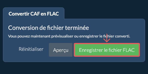 Convertir en FLAC