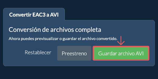 Convertir a AVI