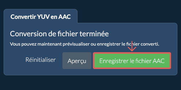 Convertir en AAC