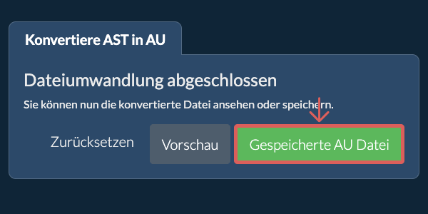 In AU konvertieren