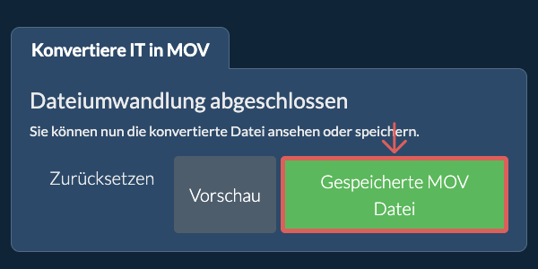 In MOV konvertieren