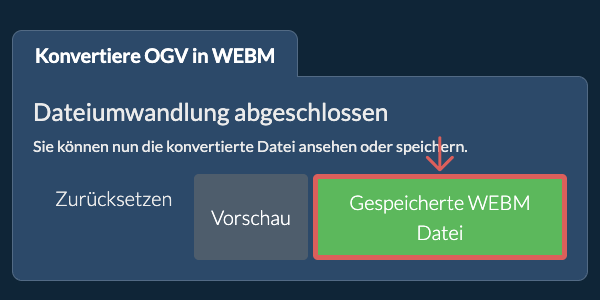 In WEBM konvertieren
