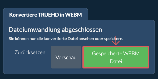 Gespeicherte WEBM Datei In WEBM konvertieren