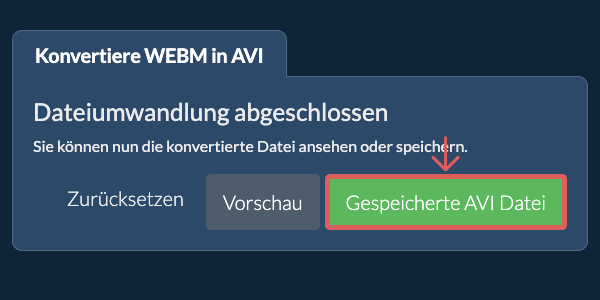 In AVI konvertieren