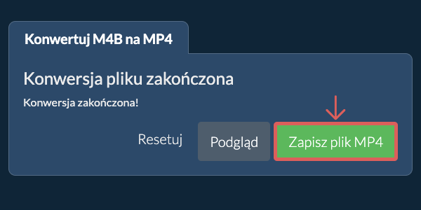 Konwertuj na MP4