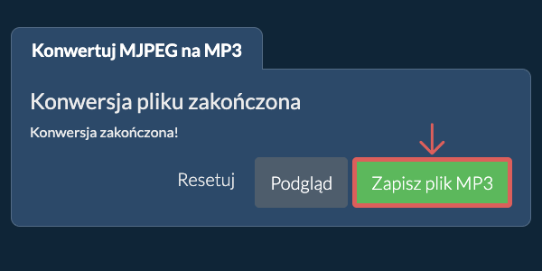 Konwertuj na MP3