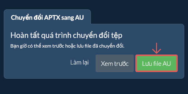 Chuyển đổi thành AU