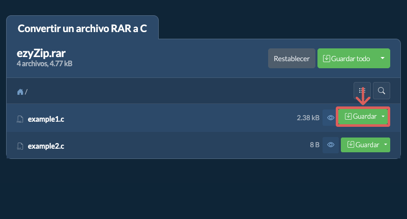 Guardar
