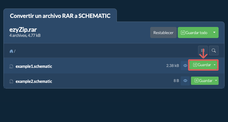 Guardar