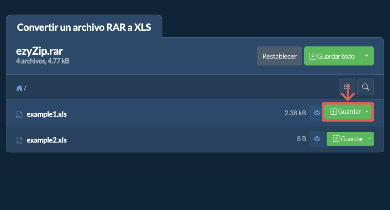 Guardar