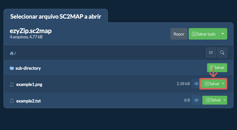 Clique aqui para salvar o arquivo Clique aqui para salvar o arquivo