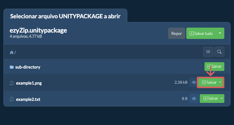 Clique aqui para salvar o arquivo Clique aqui para salvar o arquivo