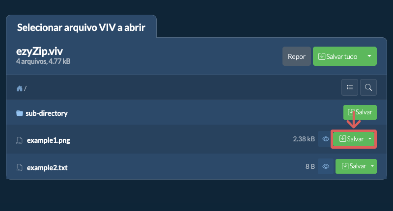 Clique aqui para salvar o arquivo Clique aqui para salvar o arquivo