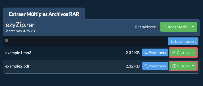 Clic aquí para guardar el archivo Clic aquí para guardar el archivo