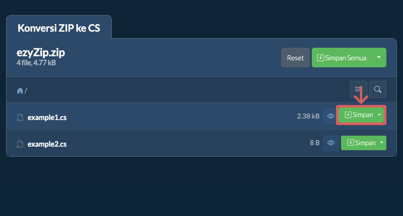 Simpan