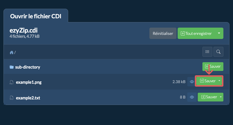 Cliquer ici pour enregistrer le fichier