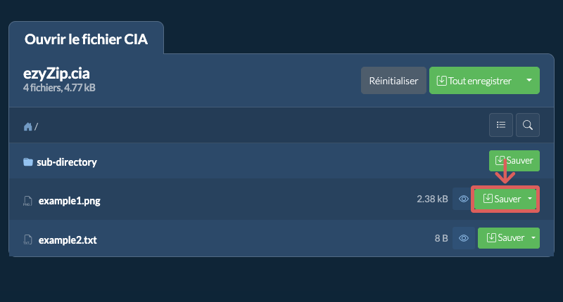 Cliquer ici pour enregistrer le fichier Cliquer ici pour enregistrer le fichier