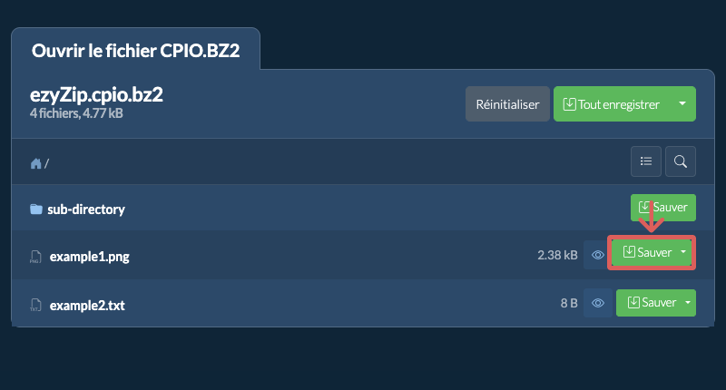 Cliquer ici pour enregistrer le fichier