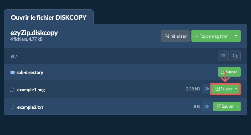Cliquer ici pour enregistrer le fichier Cliquer ici pour enregistrer le fichier