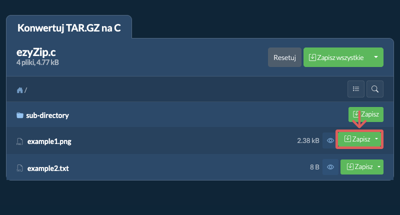 Zapisz