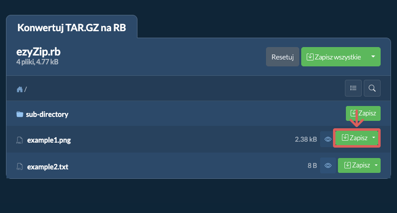 Zapisz