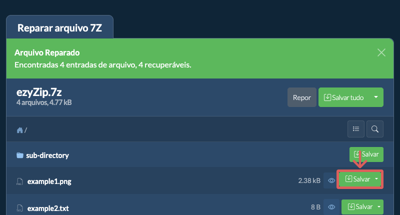 Clique aqui para salvar o arquivo Clique aqui para salvar o arquivo
