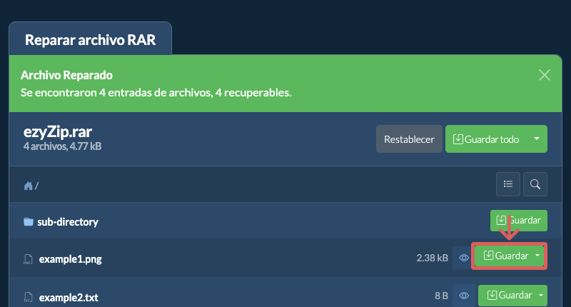 Clic aquí para guardar el archivo Clic aquí para guardar el archivo