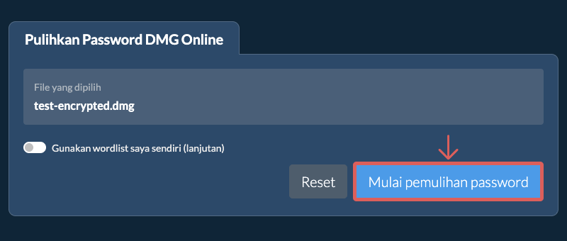 Mulai Pemulihan