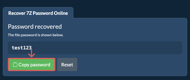 Copy Password