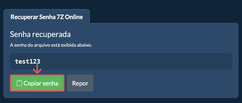 Copiar Senha