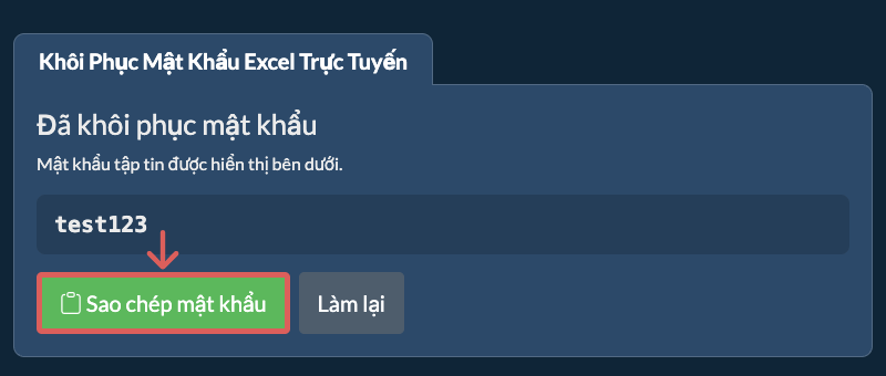 Sao Chép Mật Khẩu