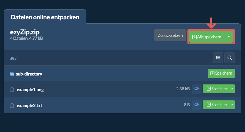 Klicken Sie hier, um den Ausgabeordner auszuwählen